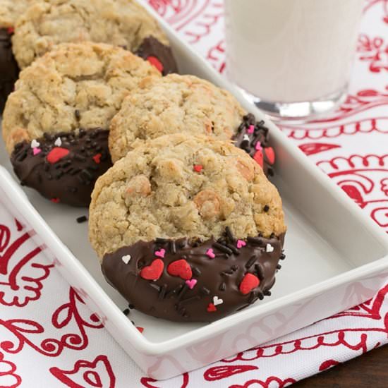 Oatmeal Butterscotch Cookies