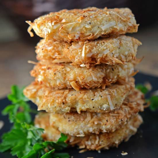 Coconut Crusted Chicken Patties