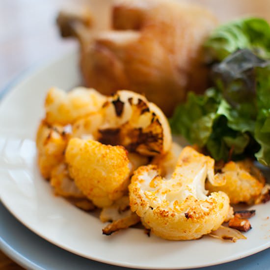 Sriracha Roasted Cauliflower