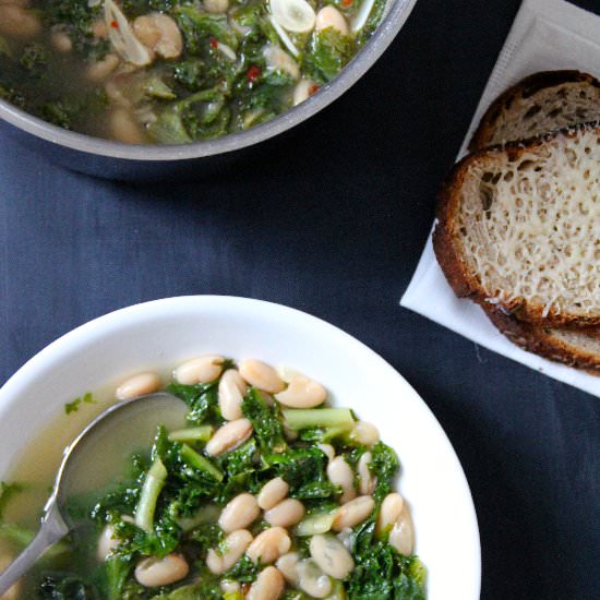 Cannellini & Escarole Stew