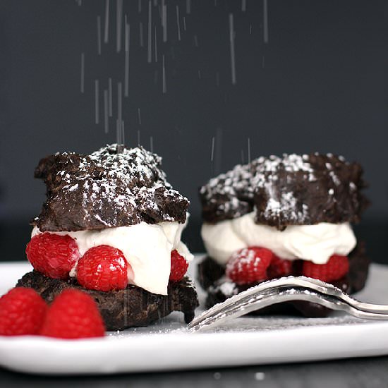 Chocolate Cream Puffs