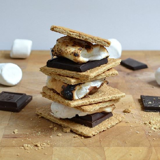 Indoor S’mores – 3 Ways
