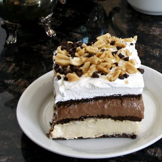 Peanut Butter Chocolate Lasagna