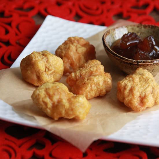 Salmon Pakora