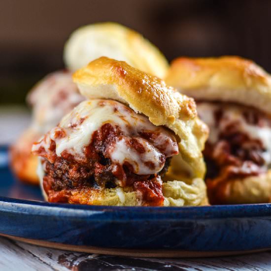 Meatball Biscuit Sliders