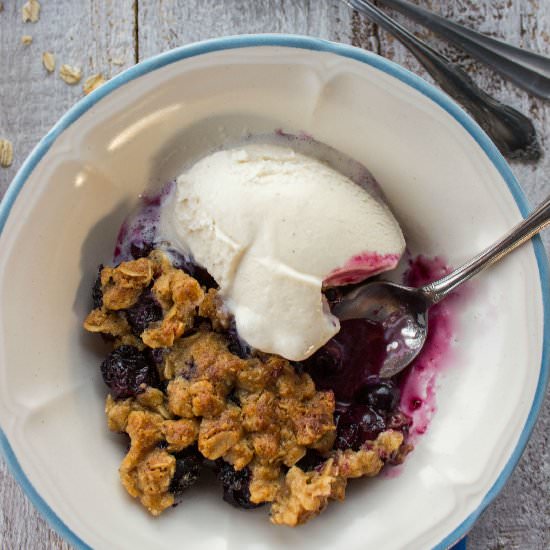 Blueberry Crisp