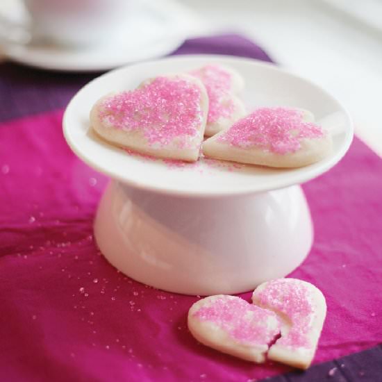 Heart Shaped Sugar Cookies