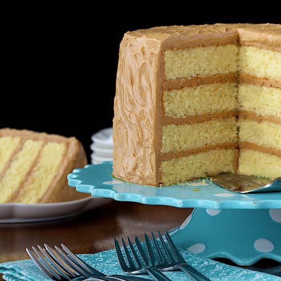 Almost Rose’s Caramel Cake