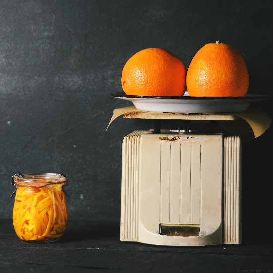 Homemade Orange Extract