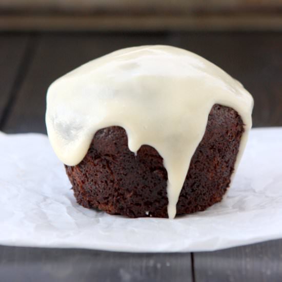 Chocolate Coconut Milk Carrot Cakes