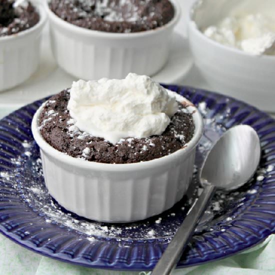 Hot Chocolate Fudge Cakes