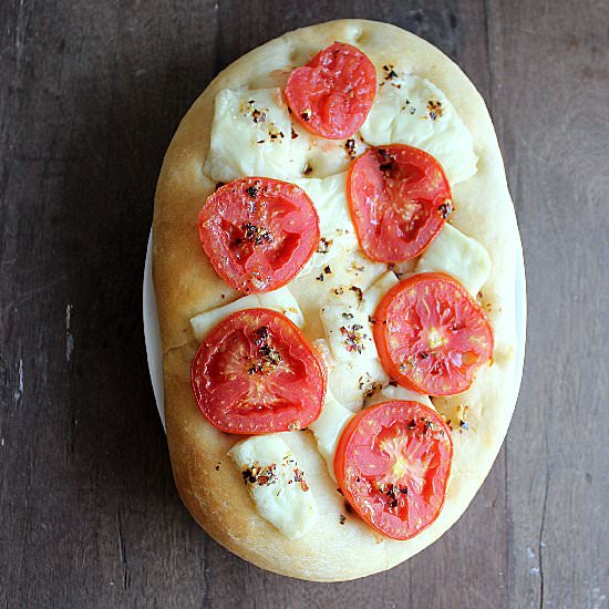 Focaccia Caprese