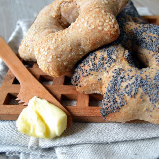 Star shaped breakfast buns