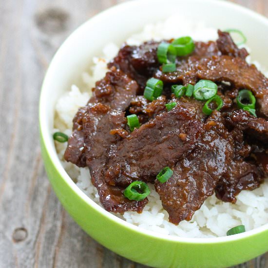 Mongolian Beef