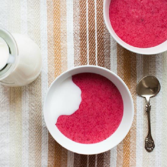 Whipped Lindonberry Porridge