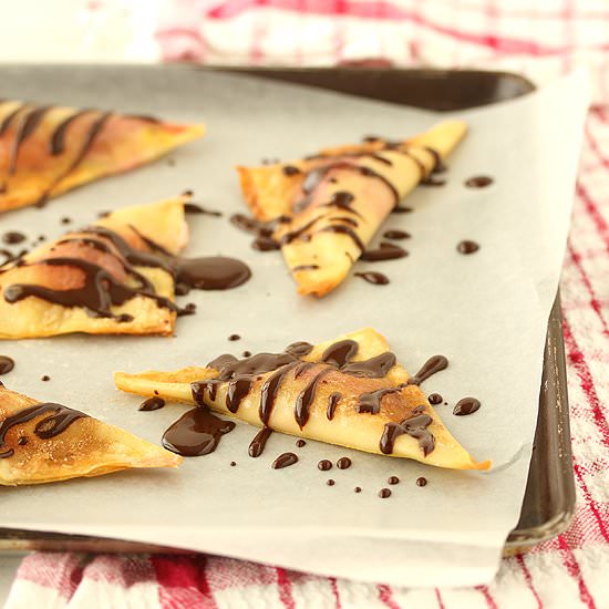 Cherry Cheesecake Wontons