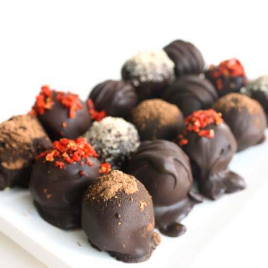 Chocolate Hazelnut Truffles