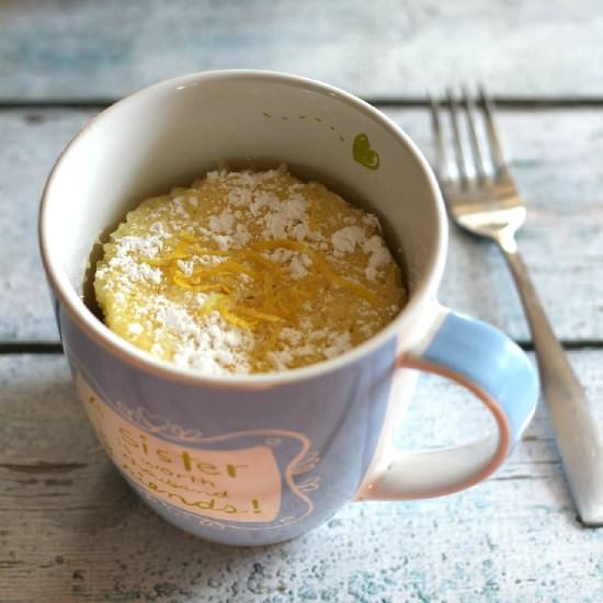 Lemon Mug Cake