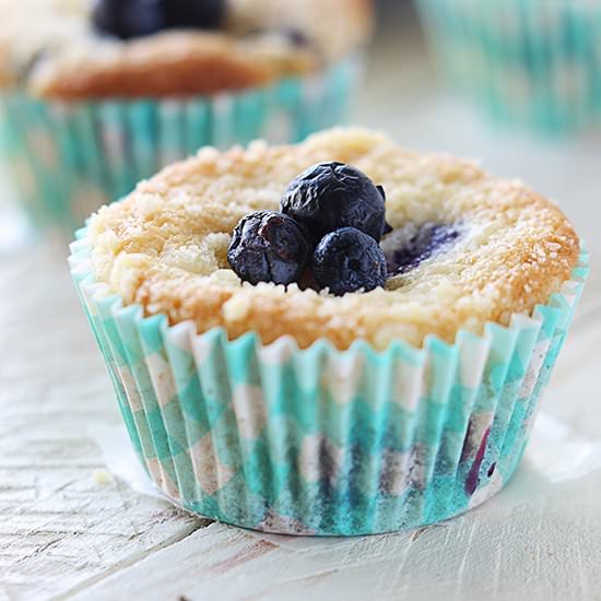 Dreamy Blueberry Muffins