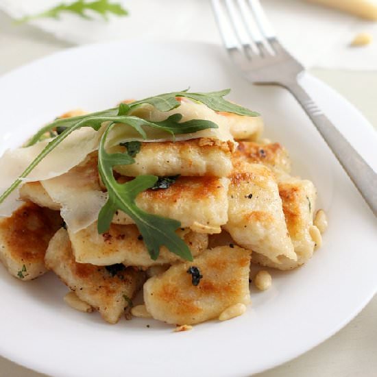 Sautéed Gnocchi in Garlic Butter