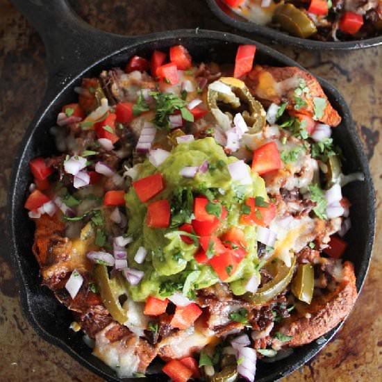 Loaded Sweet Potato Irish Nachos
