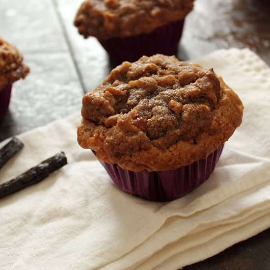 Persimmon Vanilla Muffins