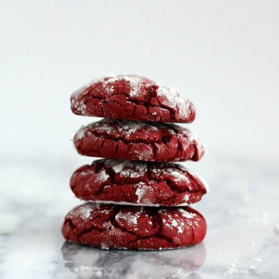 Easy Red Velvet Cookies