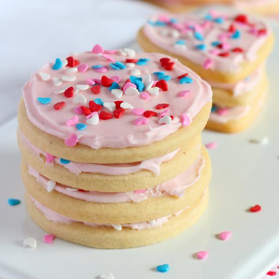Big Pink Cookies