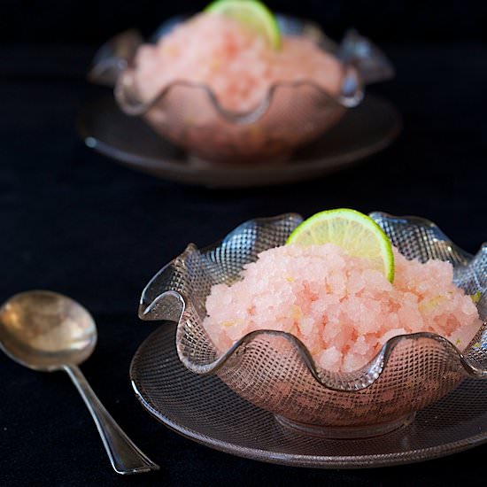 Pink Citrus Granita