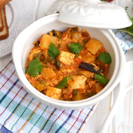 Paneer Veggie Curry