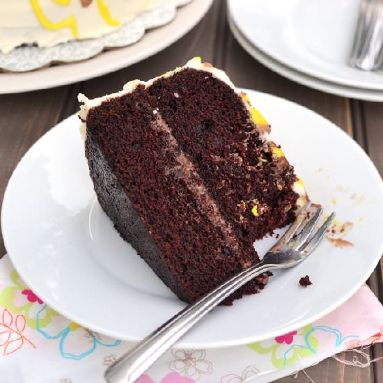 Orange-Chocolate Cake