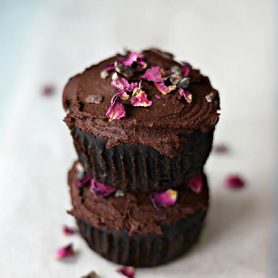 Chocolate Cupcakes for Two
