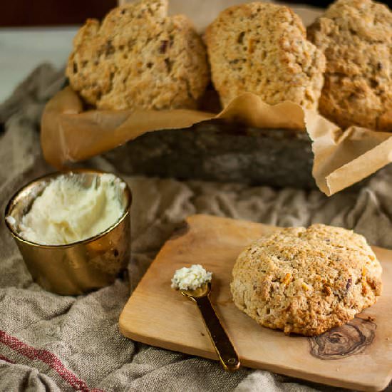 Dried Mango Scones