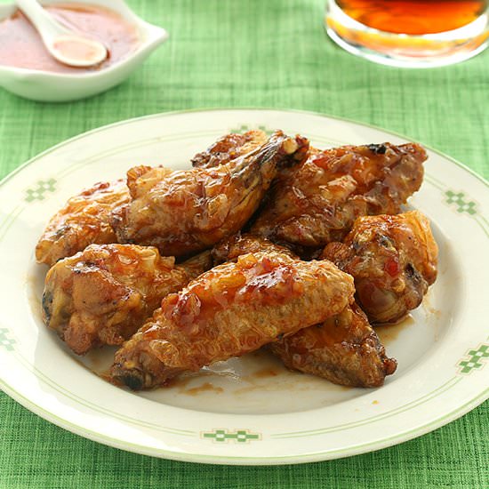Baked Sweet Chili Chicken Wings