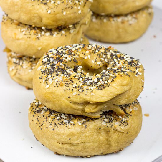 Homemade Everything Bagels