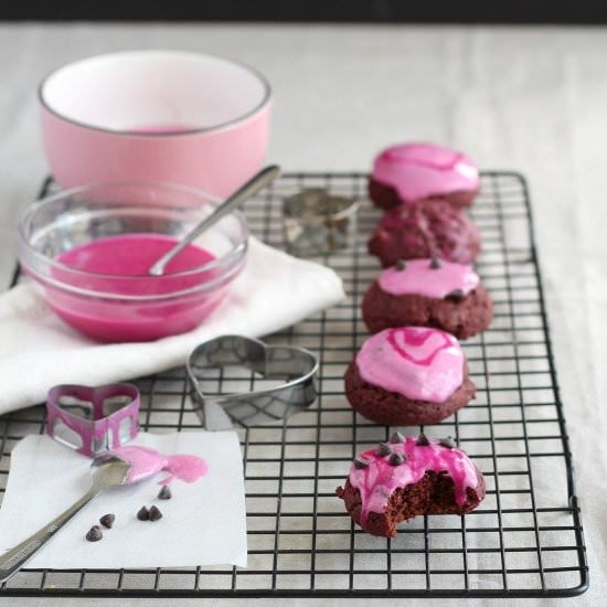 Red Velvet Cookies (Natural Color)