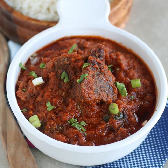 African Beef Stew