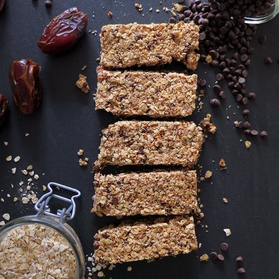 Vegan, Gluten-Free Granola Bars