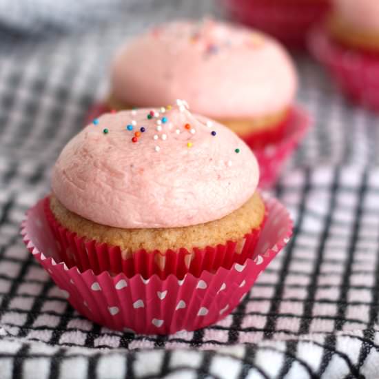 Strawberry Cupcakes