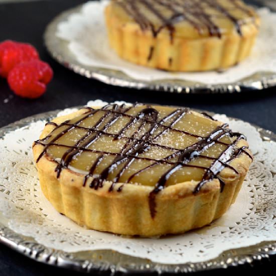 Salted Caramel & Chocolate Tarts