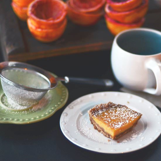 Blood Orange Bars