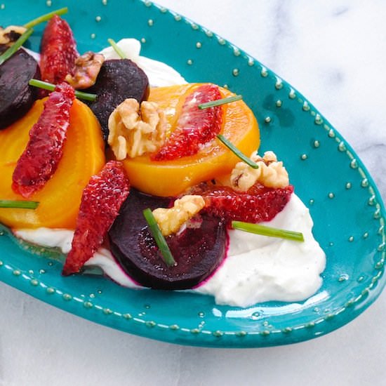 Beet, Blood Orange & Chevre Salad