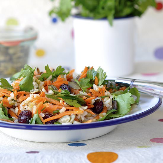 Wild Rice and Wheat Berry Salad