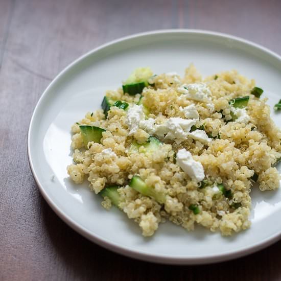 Lemony Quinoa Salad