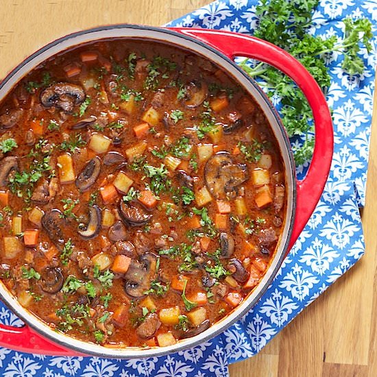 Beef Bourguignon – Soup