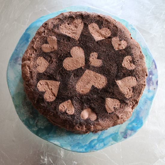 Hazelnut Cake w/ Espresso Frosting