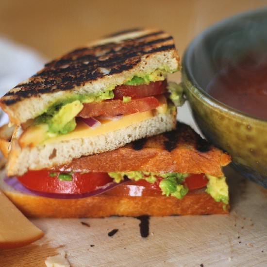 Grilled Cheese and Tomato Soup