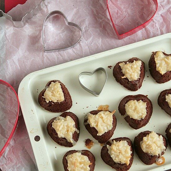 Coconut Brownie Bites