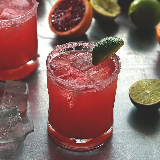 Blood Orange Margarita Pitchers