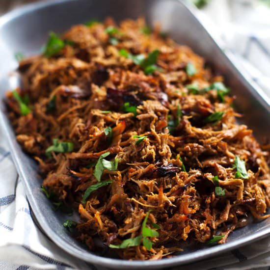 Super Easy Slow Cooker Pork